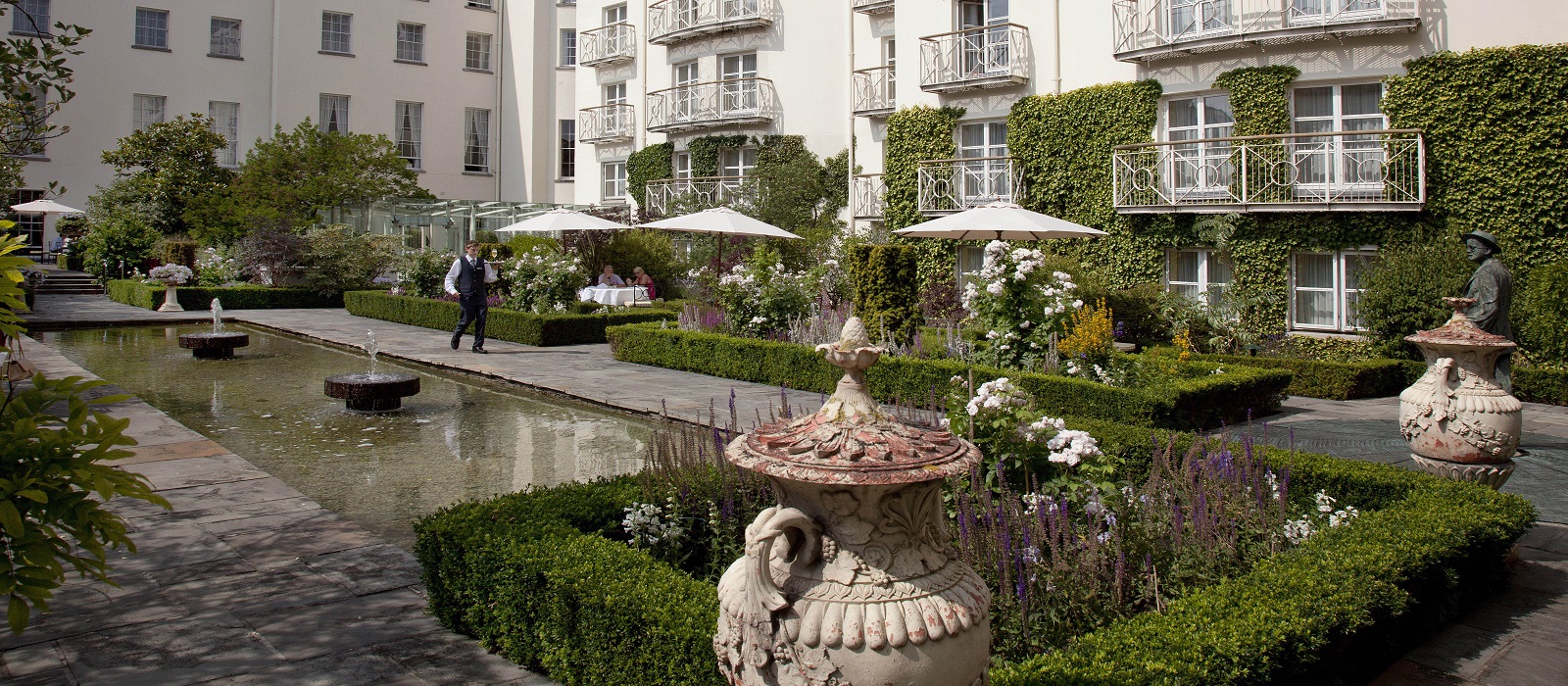The Merrion Hotel, Dublin | Ireland | garden | The Ultimate Travel Company