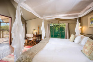 Ongava Tented Camp, Etosha National Park | Namibia | bedroom | The Ultimate Travel Company