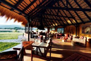 Okonjima Bush Camp, Central Highlands | Namibia | living area | The Ultimate Travel Company