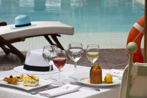 Les Jardins De La Medina, Marrakech | Morocco | pool bar| The Ultimate Travel Company