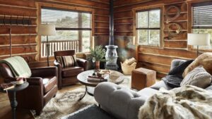 Sheriff Lounge at Brush Creek Ranch, Wyoming | Ranch Holidays in the USA | The Ultimate Travel Company