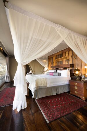 Bedroom in Zarafa Camp | Botswana Safaris | Botswana Holidays | The Ultimate Travel Company