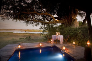 Swimming Pool at Zarafa Camp | Botswana Safaris | Botswana Holidays | The Ultimate Travel Company