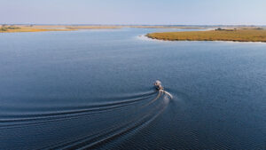 Boat Cruising Along the Okavango Delta at Zarafa Camp | Botswana Safaris | Botswana Holidays | The Ultimate Travel Company