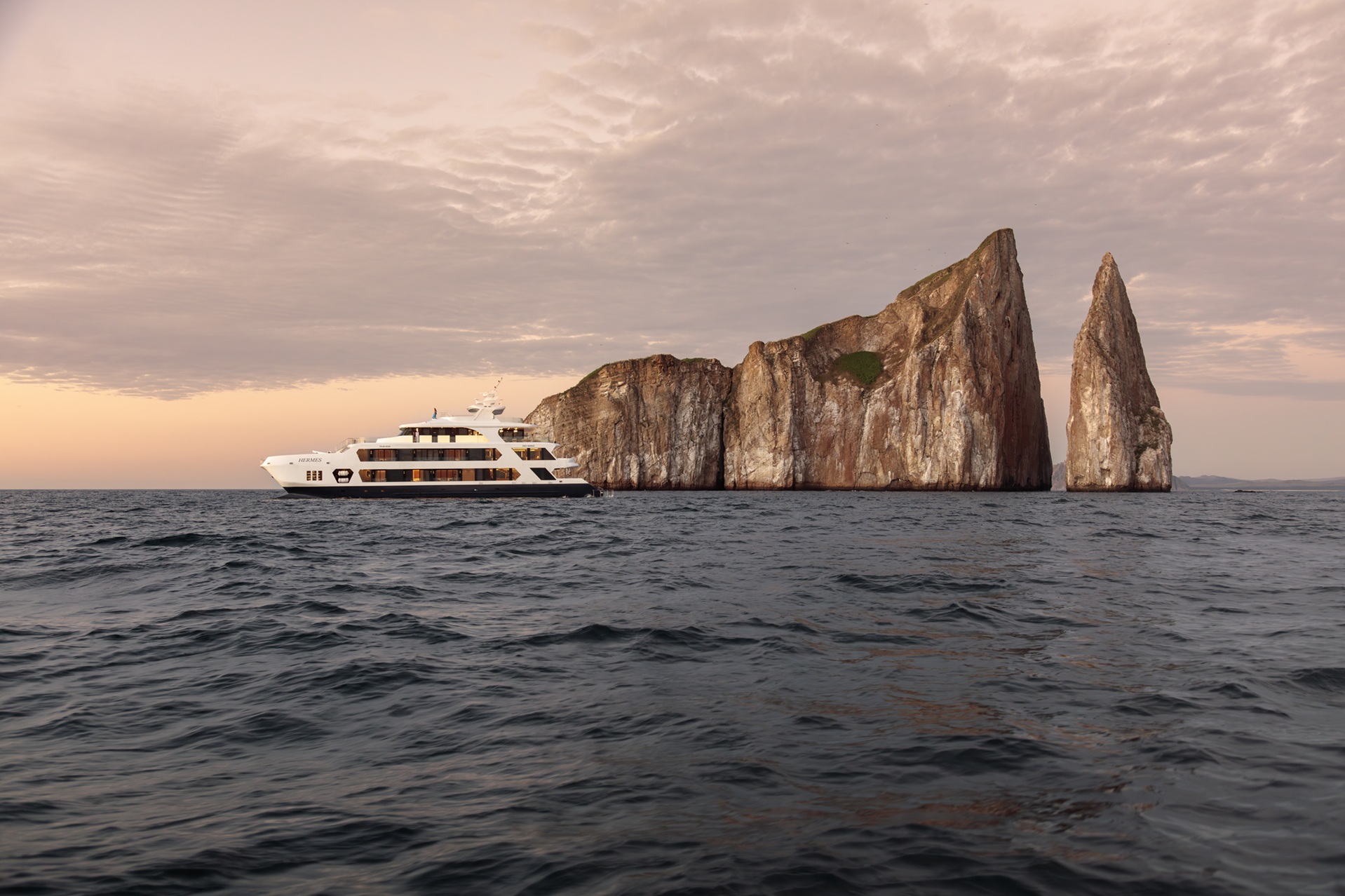 Panoramic View of the Hermes Galapagos Mega Catamaran Cruise | Luxury Galapagos Islands Holidays | The Ultimate Travel Company