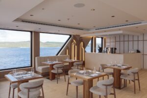 Paradiso Restaurant Aboard the Hermes Galapagos Mega Catamaran Cruise | Luxury Galapagos Islands Holidays | The Ultimate Travel Company