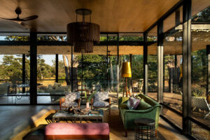Glass Doors at Tanda Tula Safari Camp | South Africa | The Ultimate Travel Company