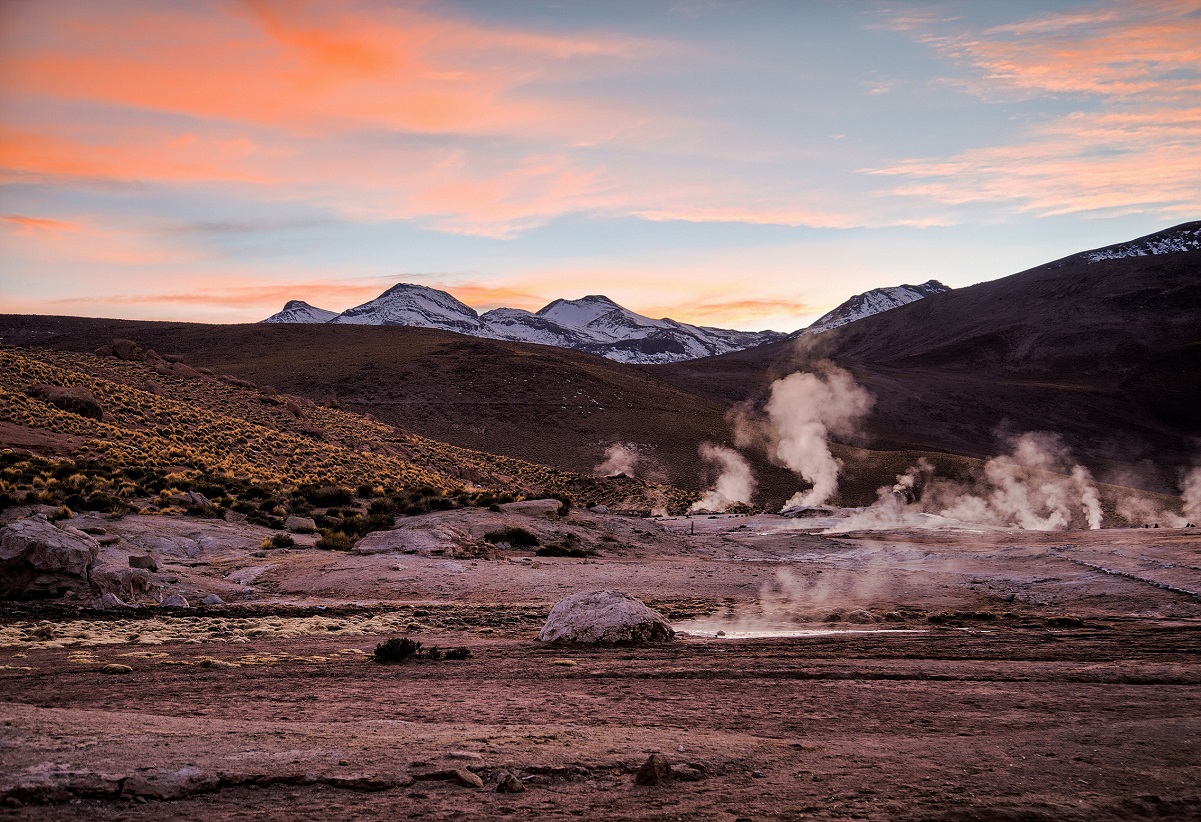 Geysers in Atacama Desert on Chile Holiday | The Ultimate Travel Company