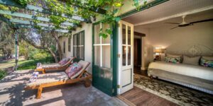 Orchid Suite Terrace at Bartholomeus Klip Farmhouse | South Africa | The Ultimate Travel Company