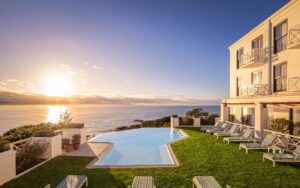 View of Ocean and Pool at The Plettenberg Hotel | Garden Route | South Africa | The Ultimate Travel Company