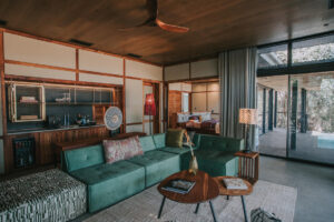 Bedroom and Lounge Area at Tanda Tula Safari Camp | South Africa | The Ultimate Travel Company