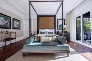 Rajah Brooke Suite Bedroom at 137 Pillars House, Chiang Mai | Thailand | The Ultimate Travel Company