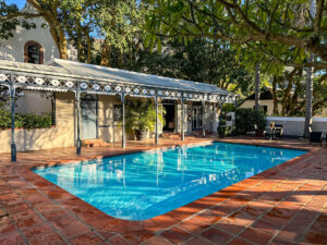 Courtyard Pool | Grande Roche Hotel | South Africa | The Ultimate Travel Company