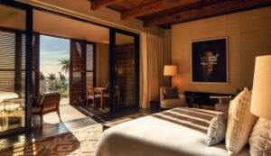 Bedroom in the Owner's Villa at Delaire Graff Estate | South Africa | The Ultimate Travel Company
