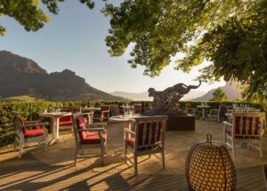 Restaurant Terrace at Delaire Graff Estate | South Africa | The Ultimate Travel Company