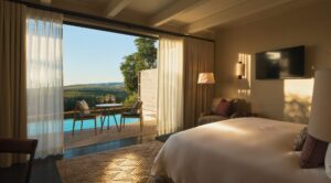 Luxury Lodge Bedroom at Delaire Graff Estate | South Africa | The Ultimate Travel Company