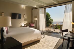 Superior Lodge Bedroom at Delaire Graff Estate | South Africa | The Ultimate Travel Company