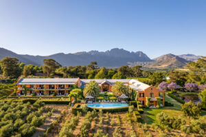 Exterior of La Residence Franschhoek | South Africa | The Ultimate Travel Company
