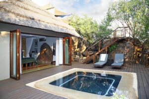 Private Pool Bedroom Suite at Madikwe Hills Private Game Lodge | South Africa | The Ultimate Travel Company