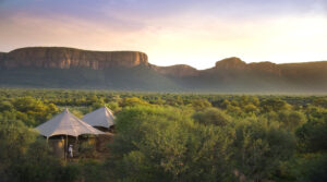 Aerial View of Luxury Marataba Tent | South Africa | The Ultimate Travel Company