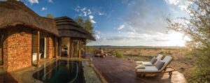 Panoramic View of a Bedroom Suite at Madikwe Hills Private Game Lodge | South Africa | The Ultimate Travel Company