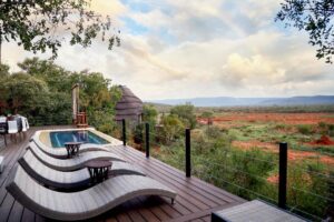 View over the Madikwe Game Reserve at Madikwe Hills Private Game Lodge | South Africa | The Ultimate Travel Company