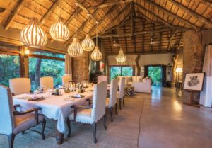 Inside Dining at Leopard Hills Lodge | South Africa | The Ultimate Travel Company