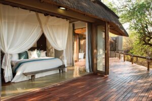 Bedroom with Deck at Madikwe Hills Private Game Lodge | South Africa | The Ultimate Travel Company