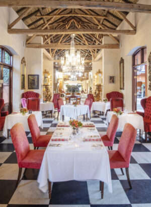 The Great Hall at La Residence Franschhoek | South Africa | The Ultimate Travel Company