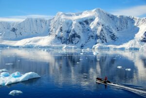 Boat Expedition Surrounded by Antarctic Mountains | Best Holiday Destinations for 2025 | Antarctica | The Ultimate Travel Company