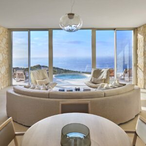 Lounge in Baville Pavilion East | Southern Ocean Lodge | Kangaroo Island | Australia | The Ultimate Travel Company