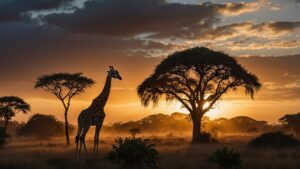 View of Giraffe in African Jungle | The Ultimate Travel Company