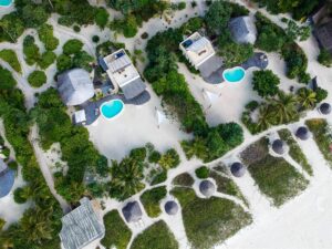 Aerial View of the Zanzibar White Sand Luxury Villas & Spa | Zanzibar Hotels | Zanzibar Holidays | The Ultimate Travel Company