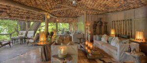 Lounge at &Beyond Lake Manyara Tree Lodge in Lake Manyara National Park | Tanzania Safaris | Tanzania Holidays | The Ultimate Travel Company