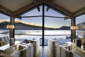 Hotel Foyer View at The Rees Hotel | New Zealand Holidays | The Ultimate Travel Company