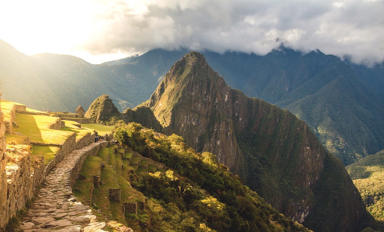 View of Machu Picchu at Sunset, the UNESCO World Heritage Site, Lost City of the Incas and Seven Wonders of the World | Peru Holidays | The Ultimate Travel Company