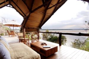 Riverfront at Sand Rivers Camp in Nyerere National Park (previously Selous Game Reserve) | Tanzania Safaris | The Ultimate Travel Company