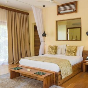 Upper Floor Bedroom at the Zanzibar White Sand Luxury Villas & Spa | Zanzibar Hotels | Zanzibar Holidays | The Ultimate Travel Company