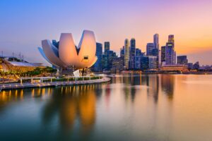 Singapore Skyline at the Marina | Luxury Singapore Holidays | The Ultimate Travel Company
