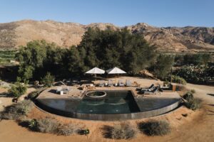Aerial View of Casa Ocho, Bruma Wine Resort | Luxury Mexico Holidays | The Ultimate Travel Company
