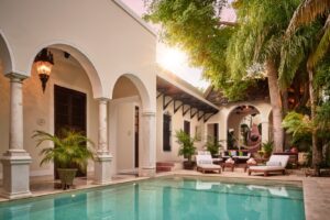 Pool at Casa Lecanda, a Luxury Adults-Only Hotel in Merida | Luxury Mexico Holidays | The Ultimate Travel Company