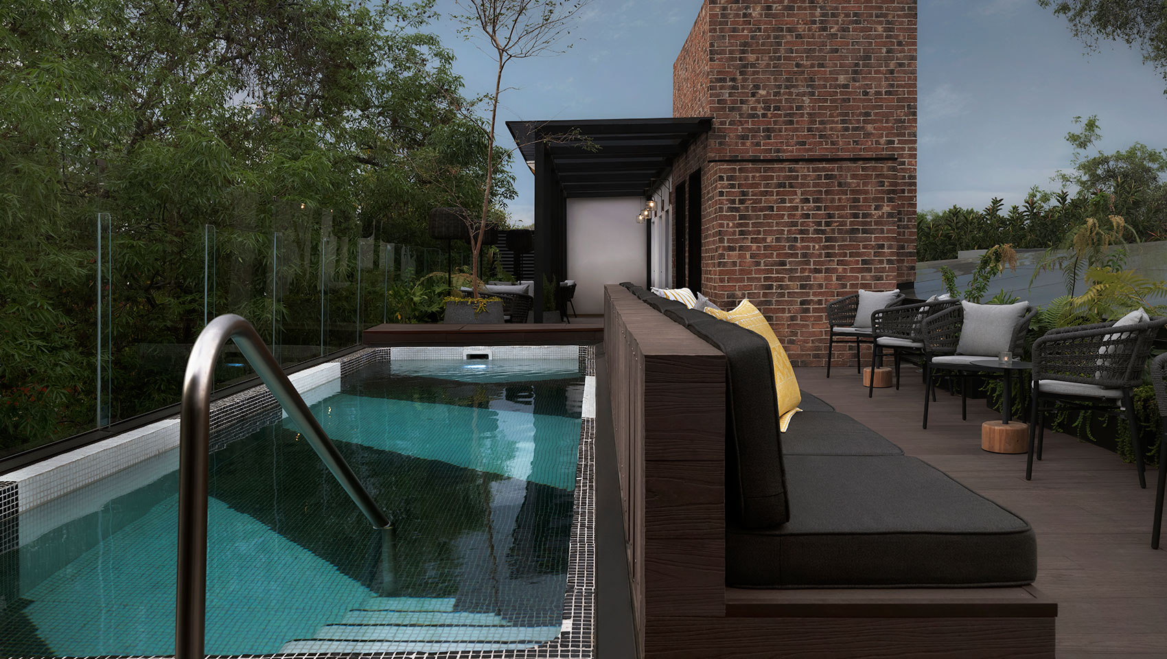 Rooftop Bar at Kimpton Virgilio, a Luxury Hotel in Polanco | Luxury Mexico Holidays | The Ultimate Travel Company