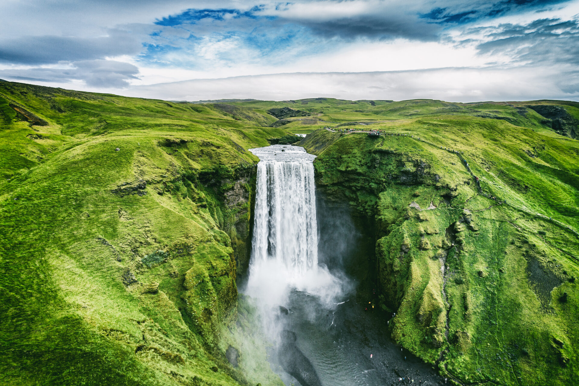 Iceland Waterfall Skogafoss