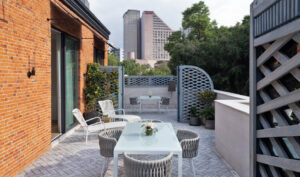 Terrace at the Alest Hotel, a Luxury Hotel in Mexico City | Luxury Mexico Holidays | The Ultimate Travel Company