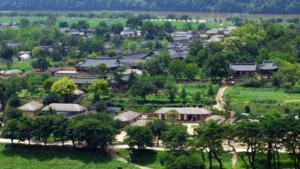 Bird's Eye View at Rakkojae Hahoe Hanok Hotel, Andong | Luxury South Korea Holidays | The Ultimate Travel Company