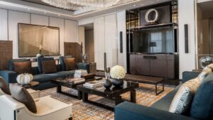 Living Area at the Four Seasons Hotel Seoul | Luxury South Korea Holidays | The Ultimate Travel Company