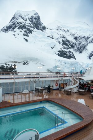 Pool Aboard the Silver Wind by Silversea | Luxury Antarctica Cruises & Holidays | The Ultimate Travel Company