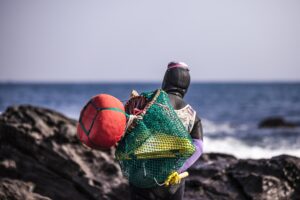 A Haenyeo Female Diver in Jeju Island | Luxury South Korea Holidays | The Ultimate Travel Company
