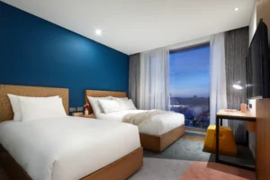 Standard Family Twin Room at L7 Hongdae by Lotte in Seoul | Luxury South Korea Holidays | The Ultimate Travel Company