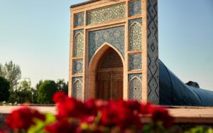 Central,Asia,Architecture,Of,Ulugh,Beg,Observatory,In,Samarkand,,Uzbekistan